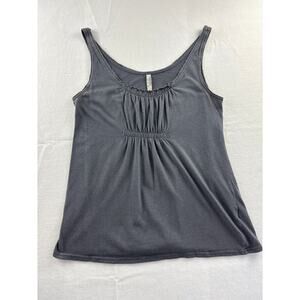 Small Old Navy Grey Ruched Tank Top
